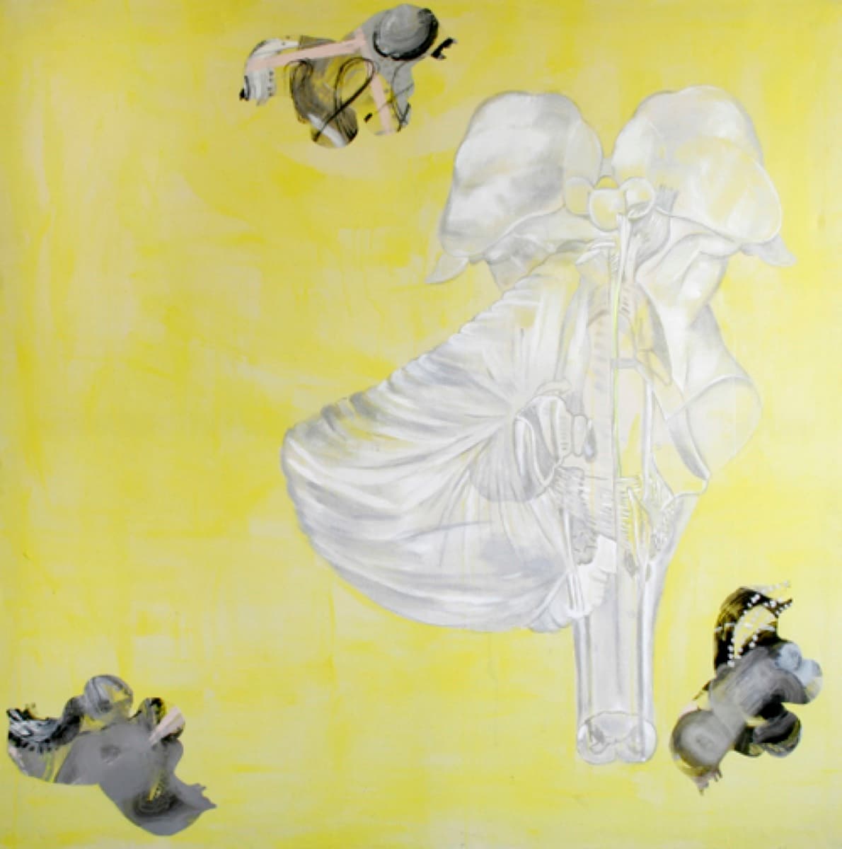 central nervous system 30 medulla 3acrylicacatate on canvas182x182