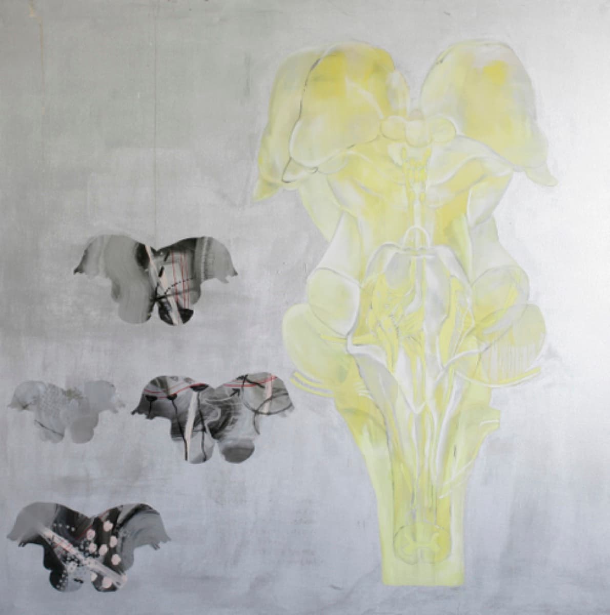 central nervous system 31 medulla 4acrylicacetate on canvas182x182