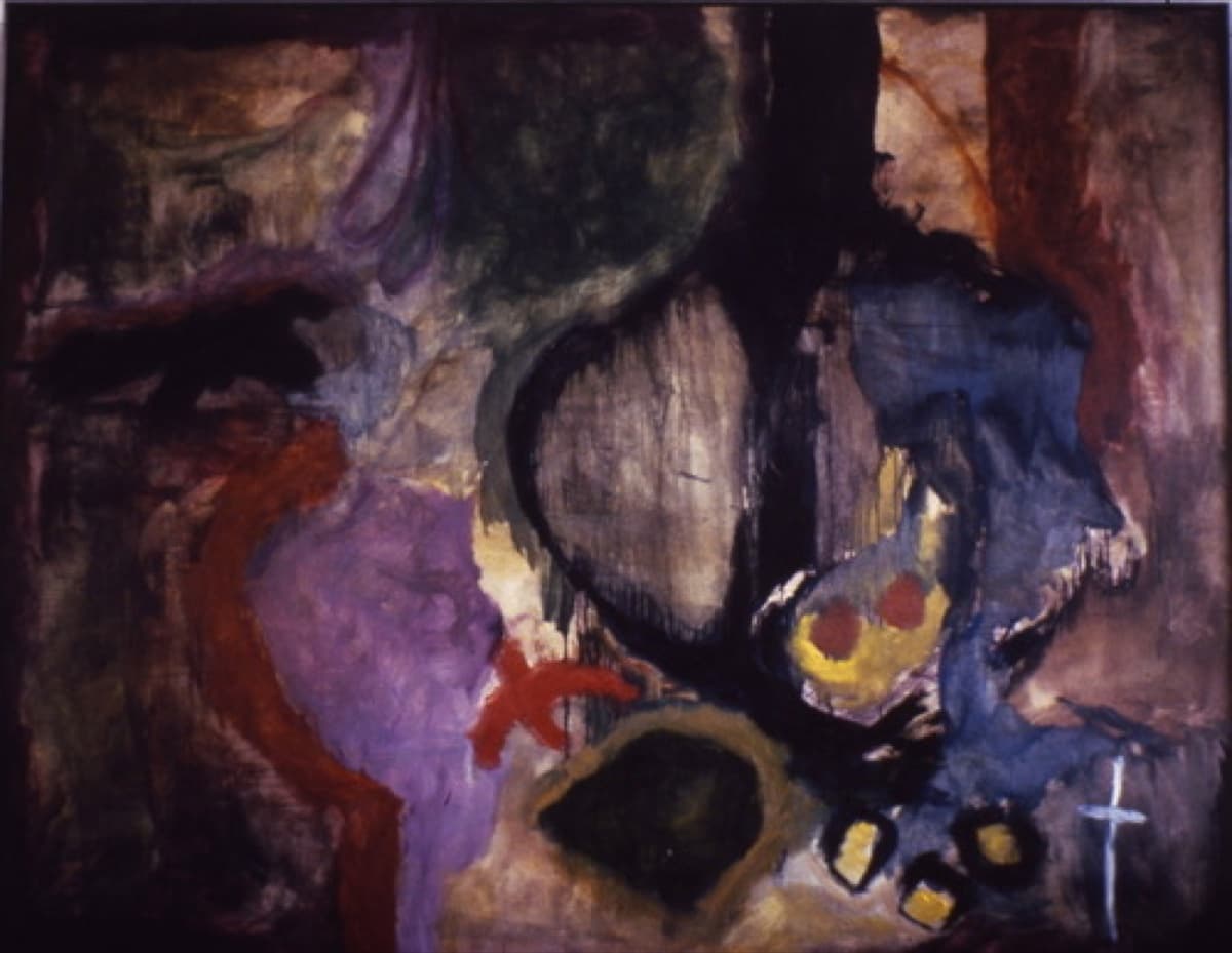 within 22 2moratoriumoil on canvas200x253cm