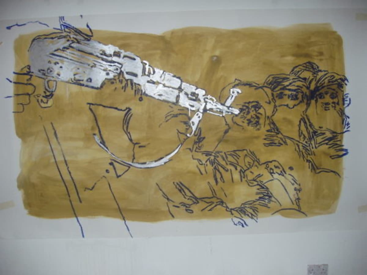 wargames 06 15three wise mengloss on paper150x240cm0