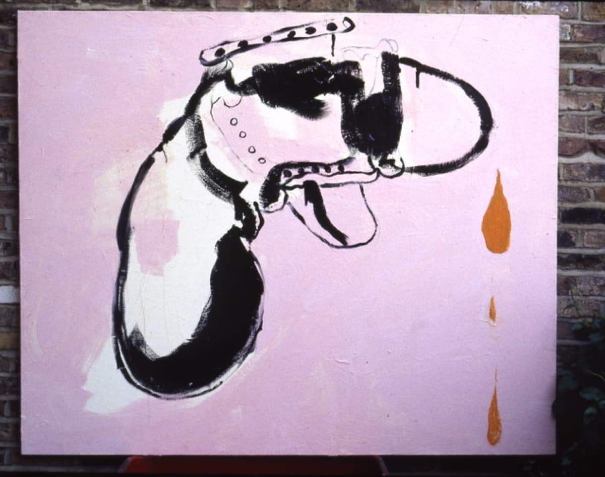 guns shadows 19992000 09 18almostgloss on canvas152x182cm00cr